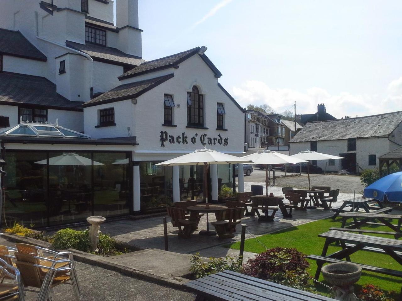 The Pack O' Cards Hotell Combe Martin Eksteriør bilde
